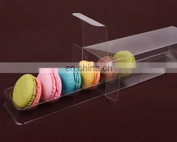 2015 rectangle pvc cake trasparent box