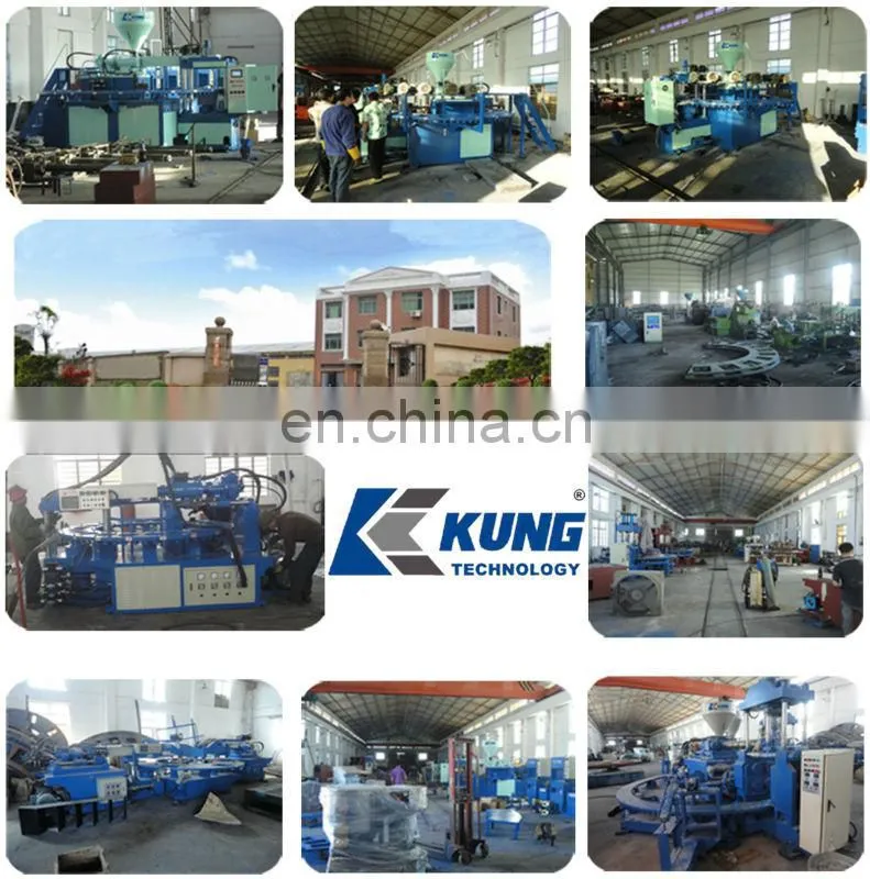 2014 Hot selling 3 color PVC sole making machine
