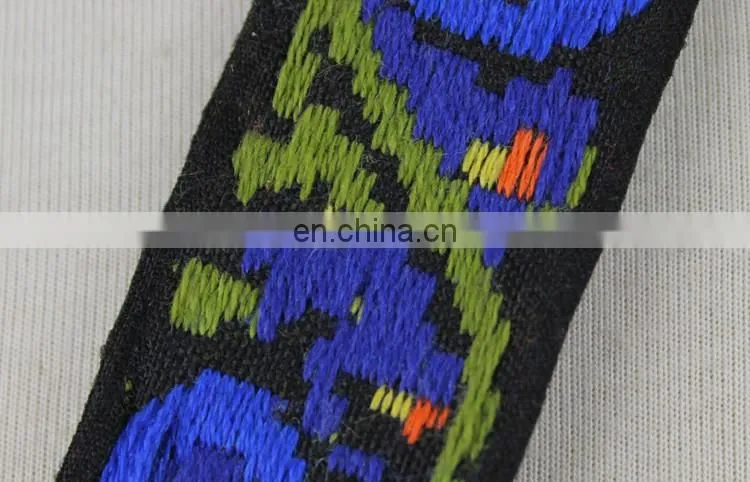 Hot sale jacquard ethnic ribbon trim for clothes