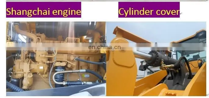 5ton front end loader, famous brand loader, high performance loader