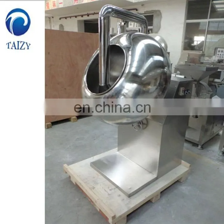 Good quality Stainless steel chocolate bean sugar coating machine