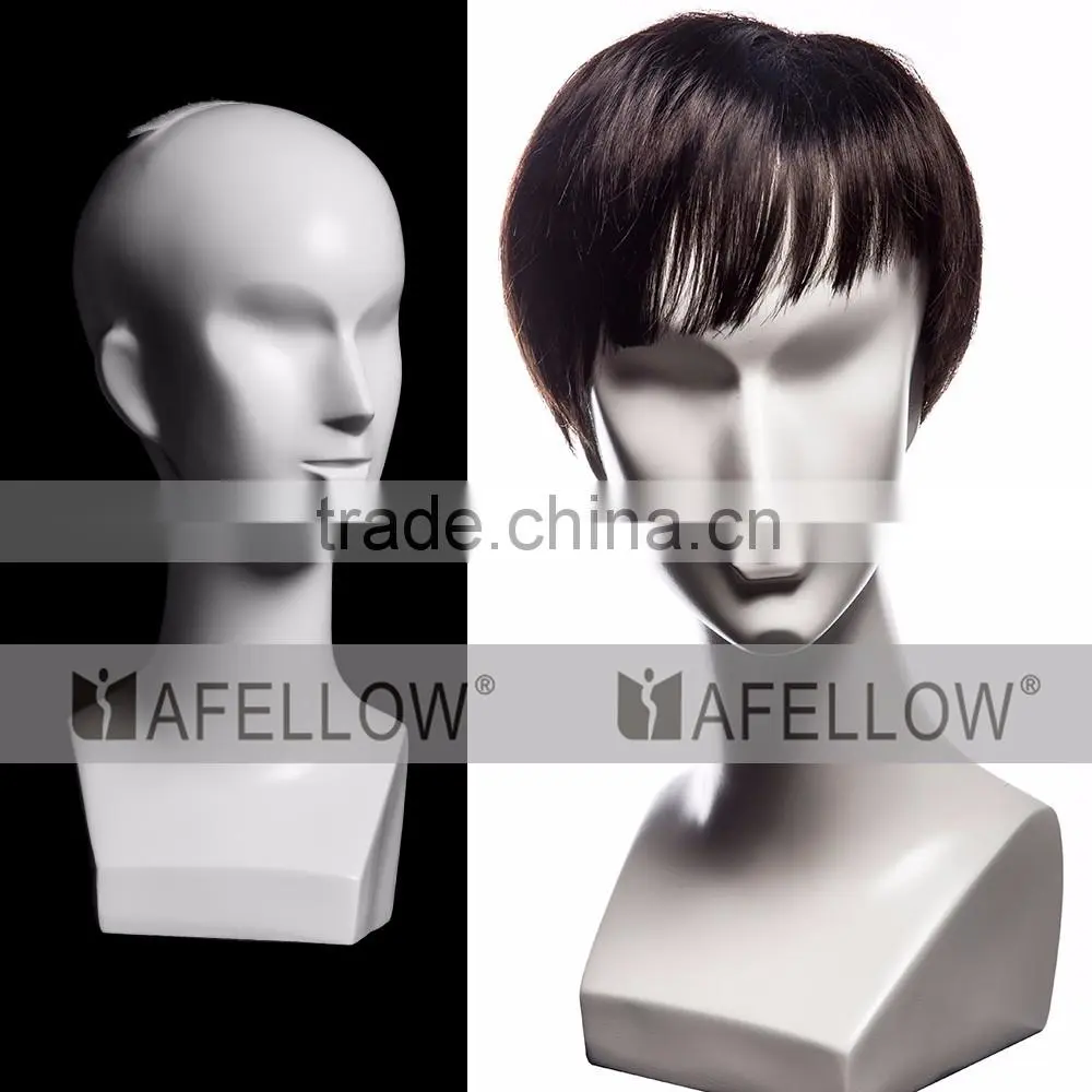 Abstract head mannequin fashion men head model adults hair mannequins H1112