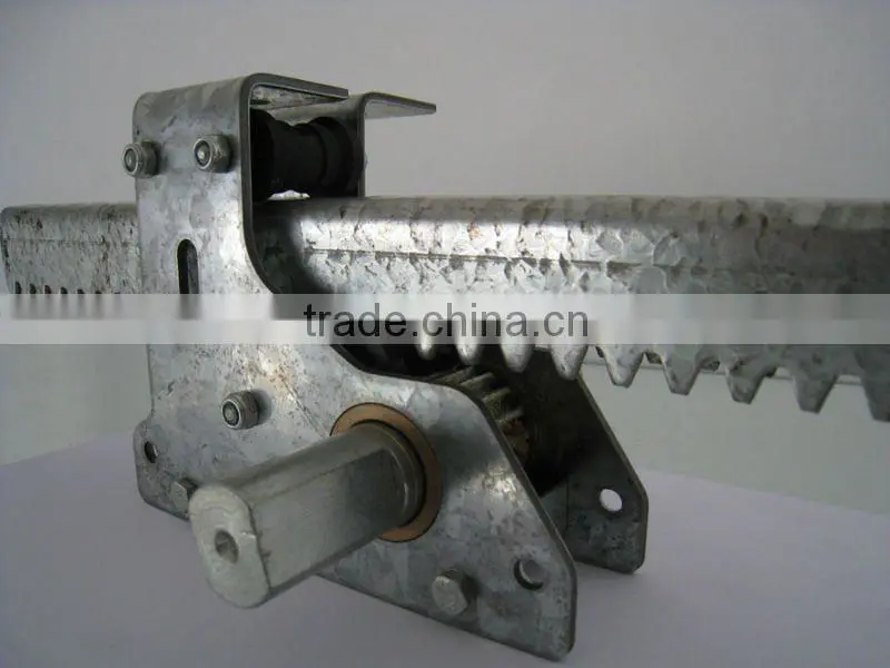 Greenhouse Ventilation Rack and Pinion