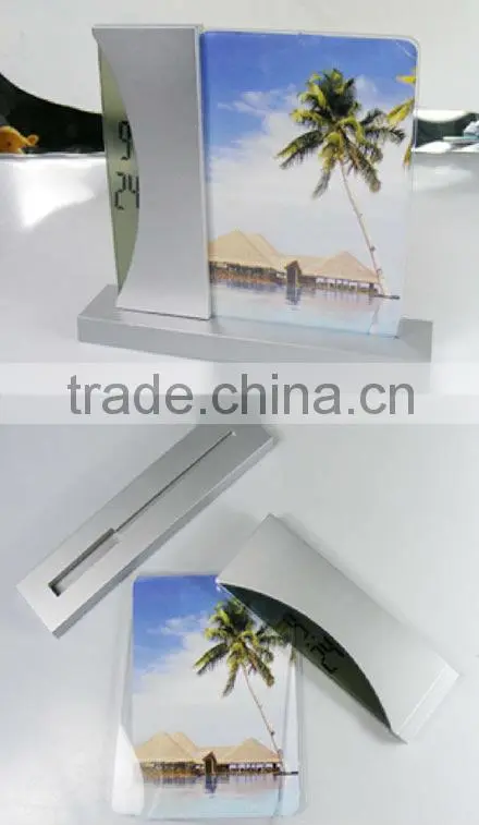 photo frame digital table clock