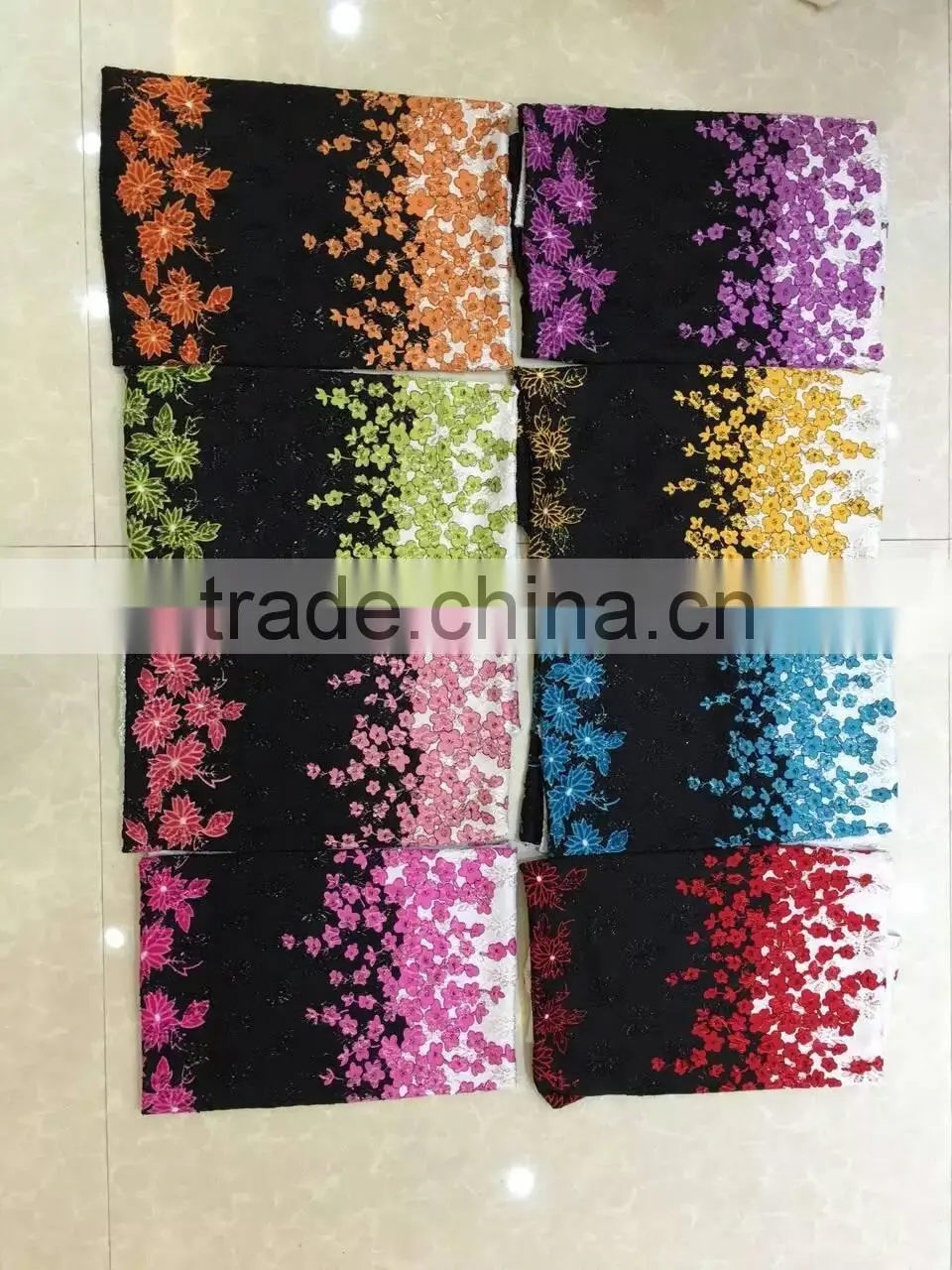 Colorful beautiful LACE gorgeous muslim long scarf