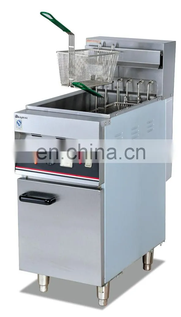 Restaurant Double Tanks 4 baskets Stainless Steel electric deep fryer with timers