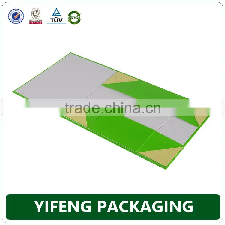 Luxury foldable magnetic closure gift box / cardboard gift box