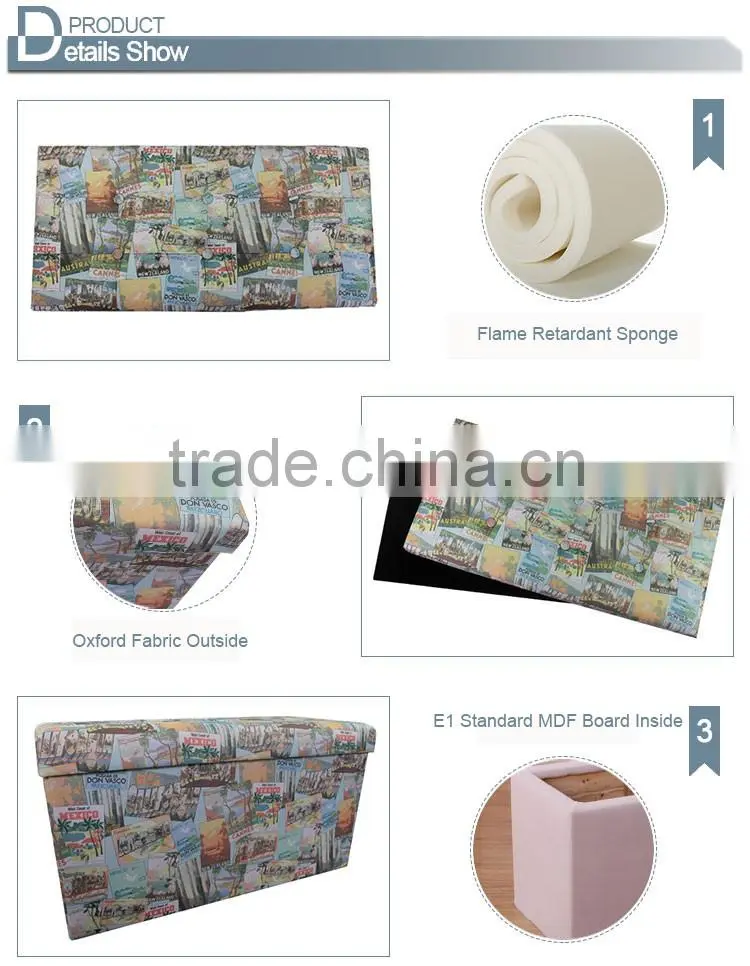 Goodlooking Home Furniture Foldable Storage Stool