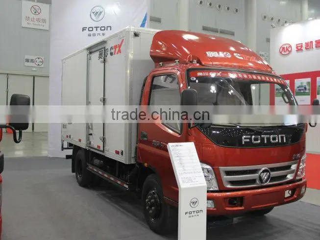 Foton Lovol engine cheap box trucks