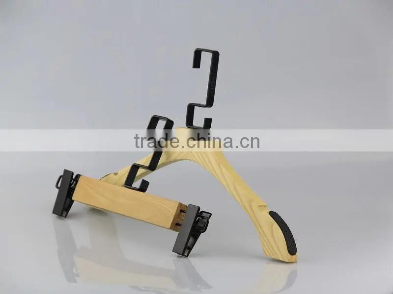 matched sets wooden hanger custom wooden hanger with long hook