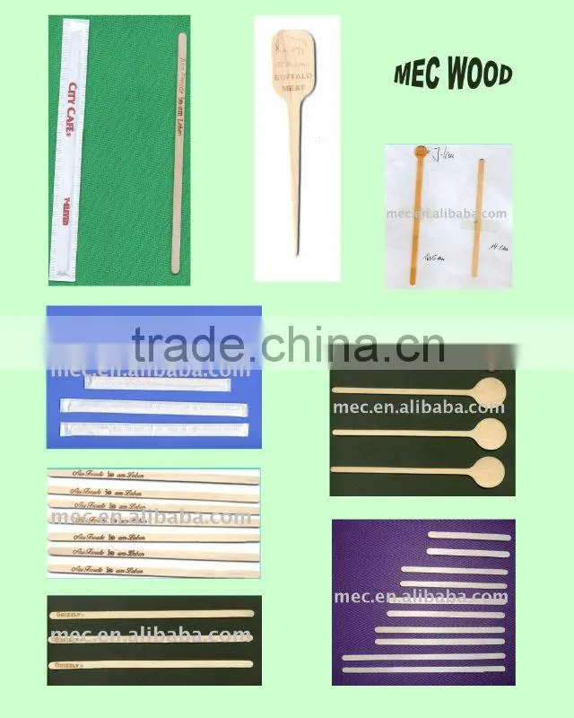 wooden coffee stick