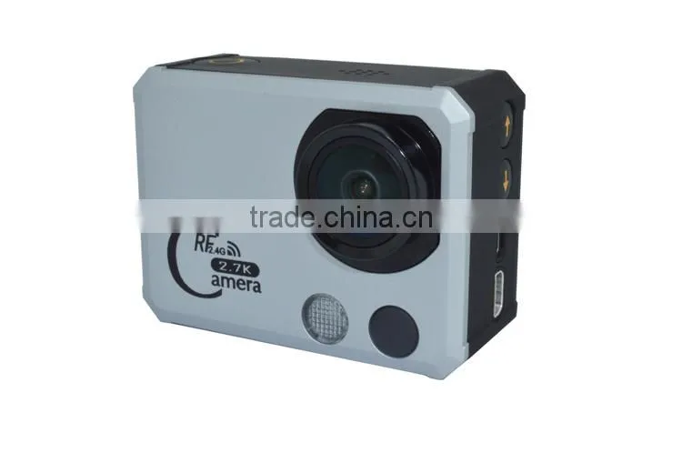 X5 Plus - Ambarella A7LA50 Processor 50 Meters Waterproof Action Camera 2560x1080@30fps 1920x1080@45fps with RF Watch Controller