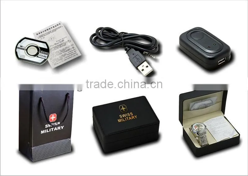 2013 NEW DESIGN 1280*720 watch video mini hidden watch camera