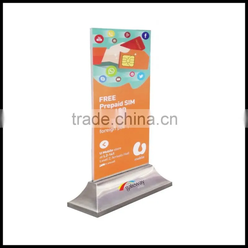 display floor stand-shopping mall advertising display boards steels manufacturer