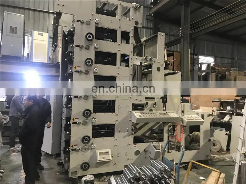UTR480 multicolor electric pad sticky note Flexo Printing Machine, cardboard box roll flexographic printer machinery