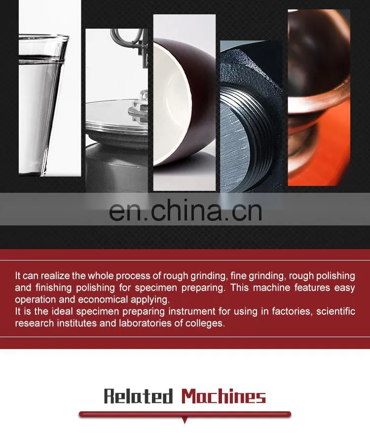 P-2G metallographic grinding polishing equipment