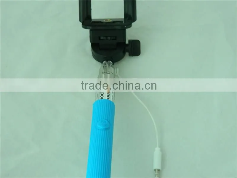 Z07 5S New design monopod selfie stick with bluetooth remote shutter with low price