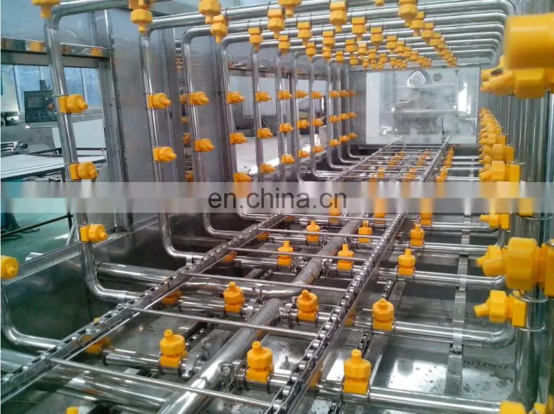 Shanghai Factory Full automatic High quality plastic basket crate/box/tray washing washer equipment cleaning machine