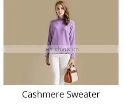 China Wholesale Plain Knitted Cashmere Turtleneck Sweater for Women