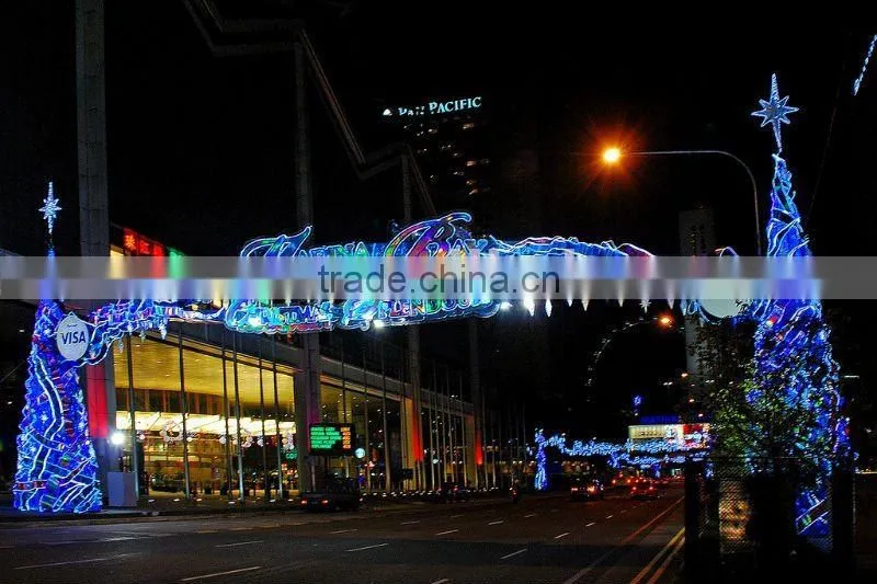 PVC arches lights christmas Decorations