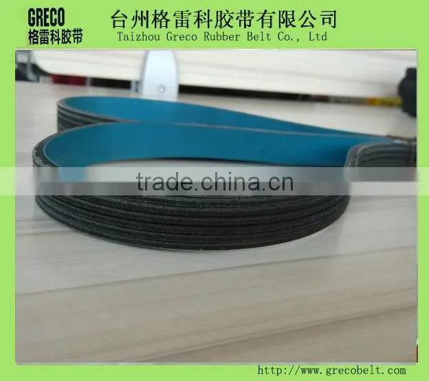 rubber poly rib v-belt