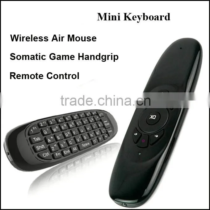 2.4G Gyroscope Factory C120 2.4G Remote Control Wireless Air Mouse For TV Box and Computer