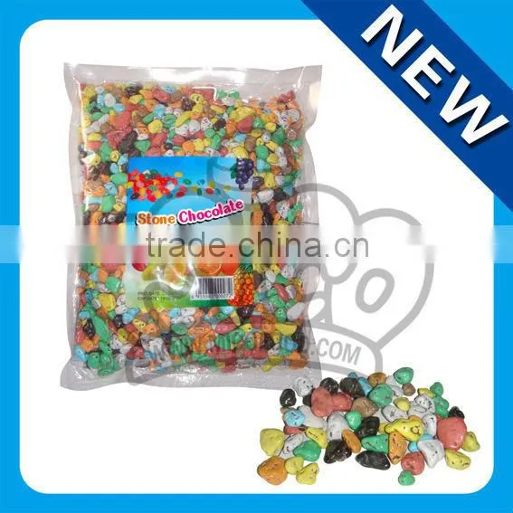 high quality chocolate stone candy natural colour stone chocolate