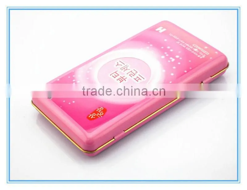 Children metal pencil tin box