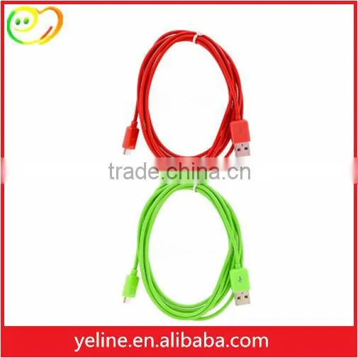 Very cheap V8 colord cable for huawei 7i/mate 8/P9