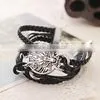 Europe and the United States Fashion Vintage Personality Leather Bracelet Men Exaggerate Bracelet