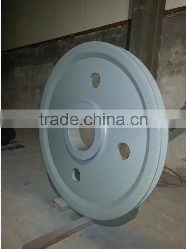 customized alloy steel forged pulley wheel