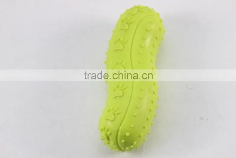 Sausages rubber pet toys cat pet dog supplies dog chews wholesale factory