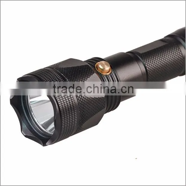Waterproof Scuba Diving Light 3W LED Diving Flashlight with Button Switch YT-70