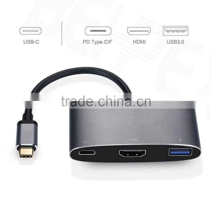 3 in 1 High Quality USB 3.1 Type C to USB 3.0 Adapter
