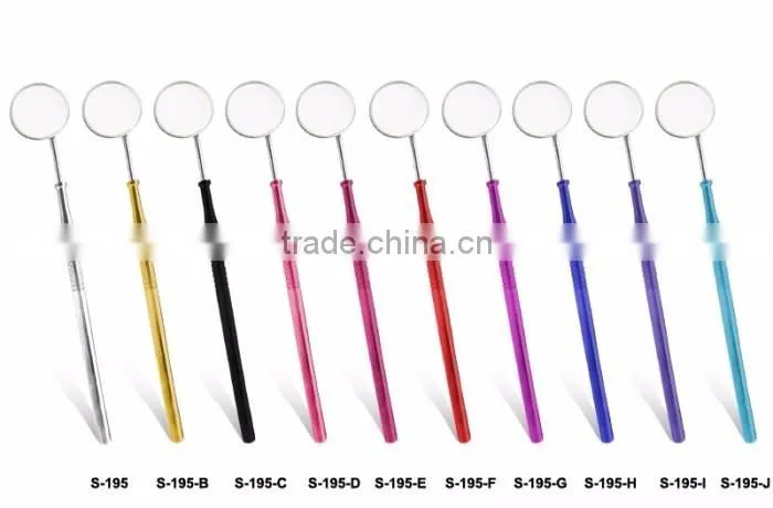 EYELASH EXTENSION MIRROR WITH HANDLE / straight mirror handle for eyelash extension