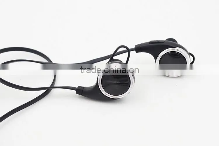 Portable leather wireless noise cancelling headphones