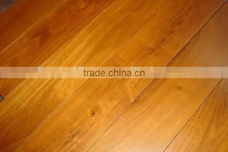 smooth uv asian teak solid wood flooring