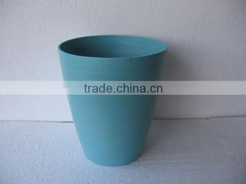 Laminated bamboo planter