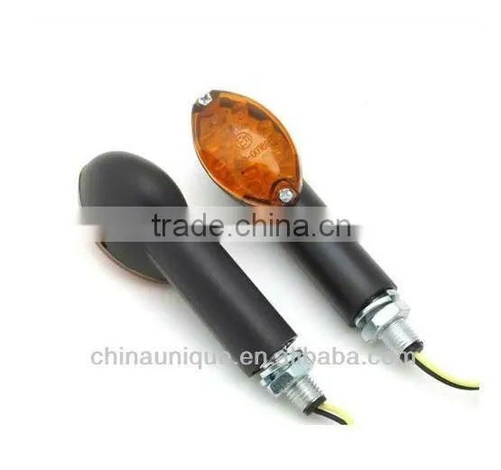 Clear Motorcycle CAT EYE LED Turn Signals Lights