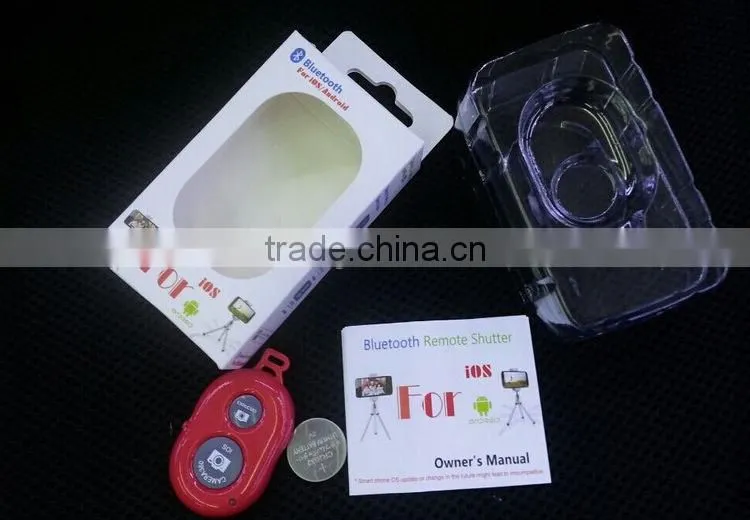 2016 new products mini moto selfie stick with bluetooth shutter button remote control