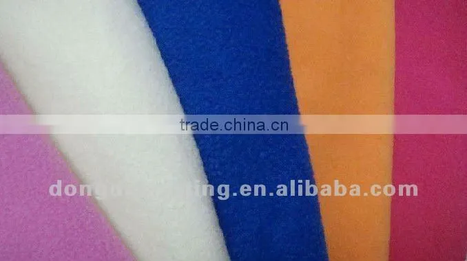 100%polyester two sides brushed one side antipilling polar fleece