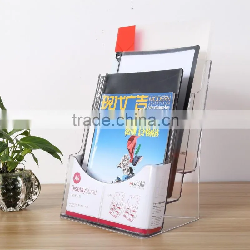 PS Material A4 size brochure holder certificate holder