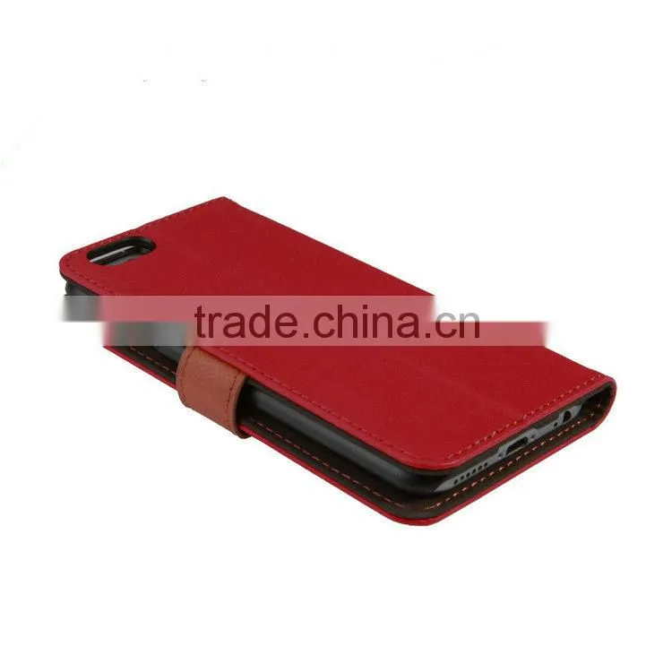 For iPhone 6 Case Cheap Leather Cover Smart phone leather bag for protective function