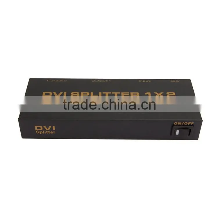 DVI-D Splitter with HDCP - Video splitter 4 x DVI desktop Output