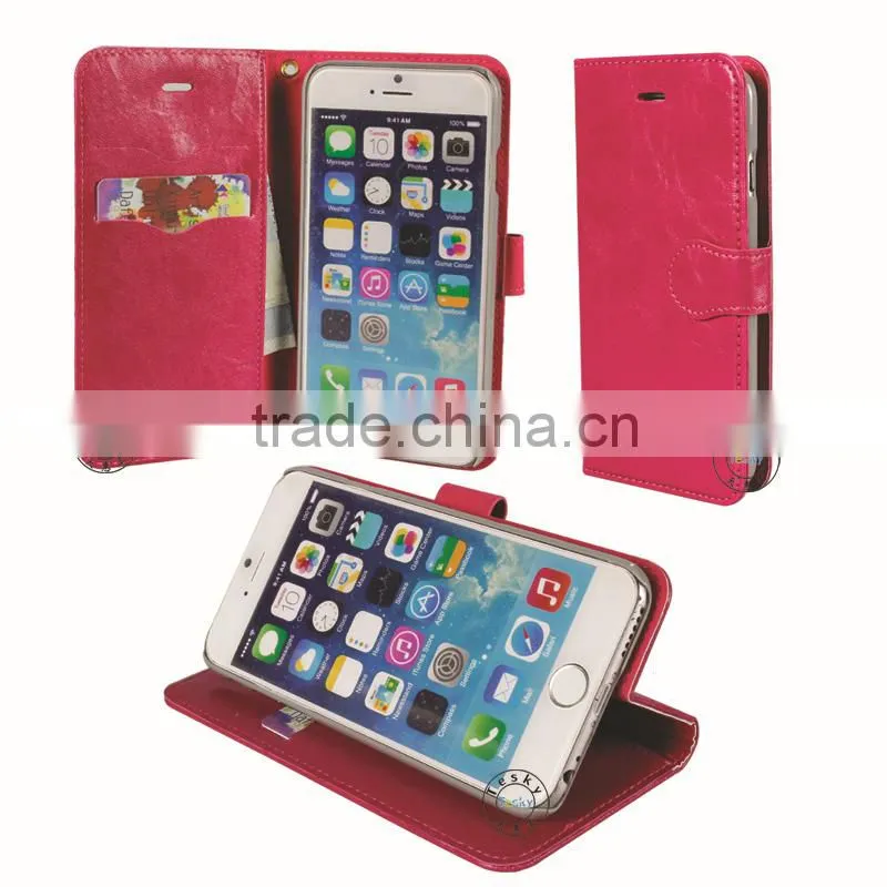 mobile phone case for iphone 6 ,book folio case for iphine 6