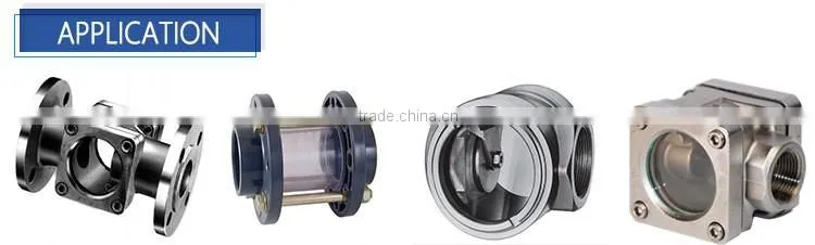 factory outlet pyrex pressure sight glass tube sight glass