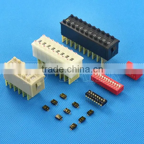 2.54mm Piano Type Dip Switch 8 Way 8 Pin Dip Switch Datasheet And 12 Position Dip Switch Piano Sw Type