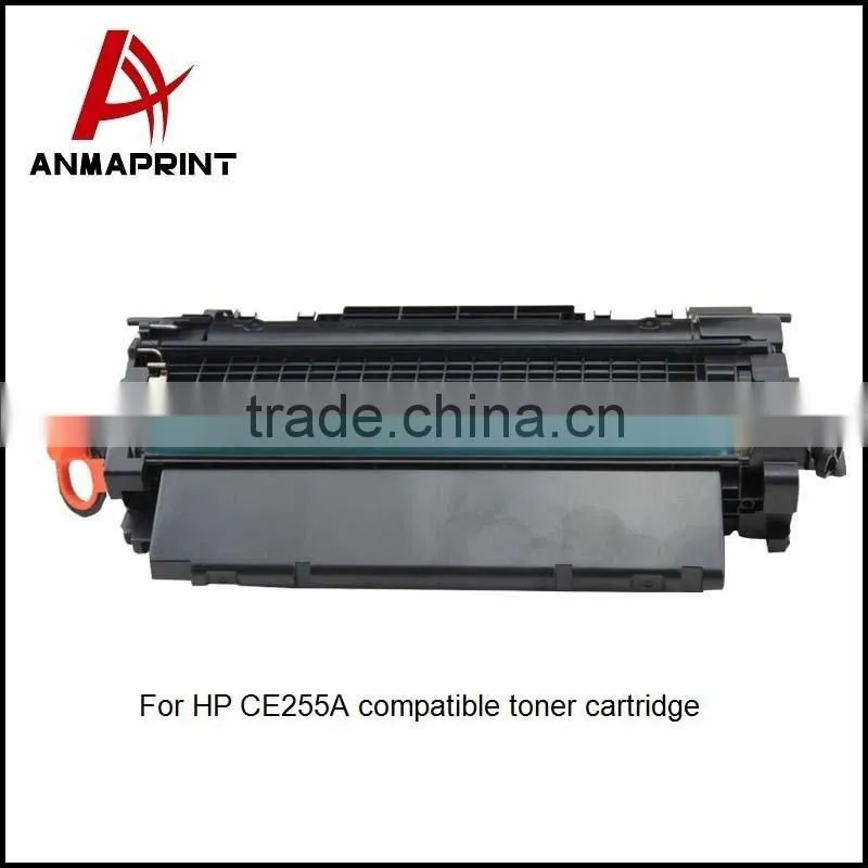 Wholesale CE255A compatible 55A toner cartridges for HP LaserJet P3015/3015d/3015dn/3015x laser toner cartridge