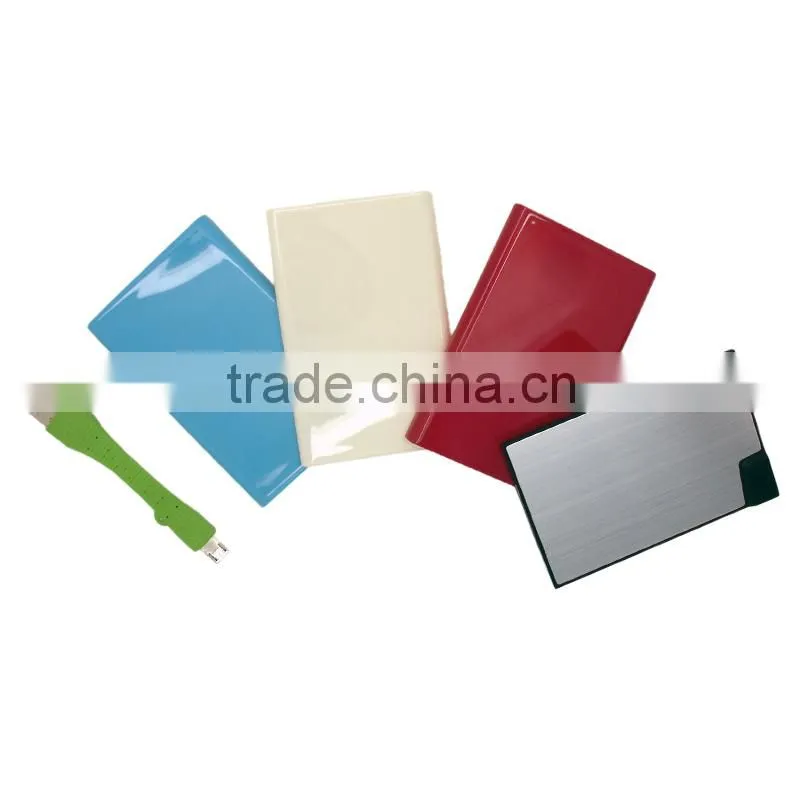 2000mah credit card style usb charger power bank