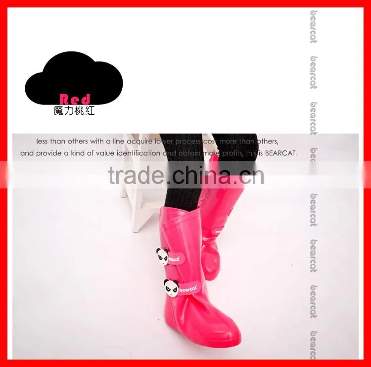 Lovely princess kids rain boots